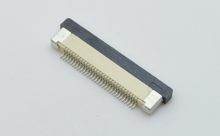 FFC/FPC座 软排线连接器 0.5mm间距 80P /68P翻盖式下接触 液晶屏,宏利