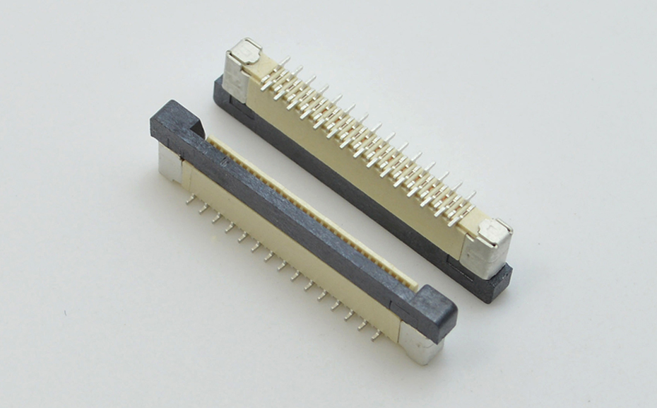 东城宏利 电脑薄膜电缆FFC/FPC连接器0.5mm立式正脚位生产商