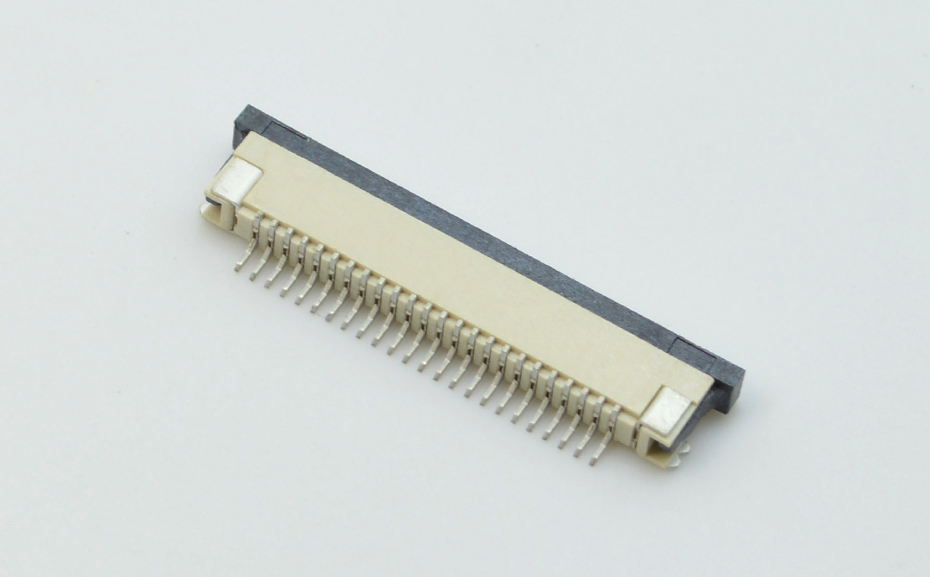 厂家直销0.8卧式贴片针座0.8MM间距下接SMT贴接插件连接器18-36P,宏利
