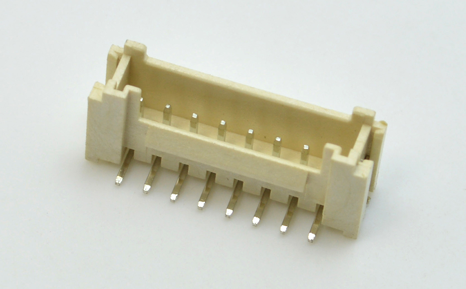 HY2.0立式贴片插座 带扣/带锁 12P SMT型 耐回流焊260高温连接器,宏利