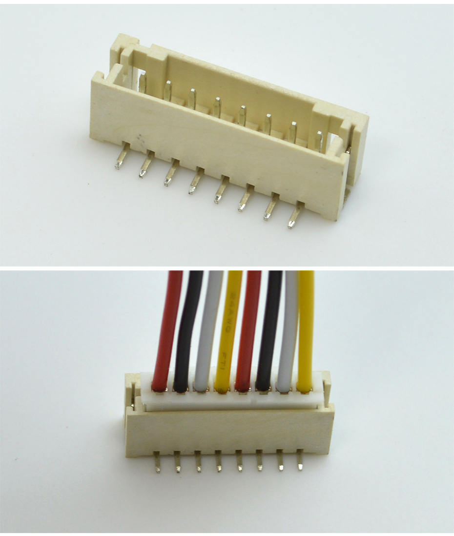 接插件PH-4P立贴针座 SMT连接器 立式贴片针座 LT插座 间距2.0mm,宏利