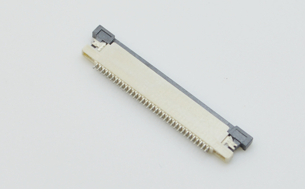 厂家直销0.5mm间距抽屉式下接H1.2mm接插件连接器