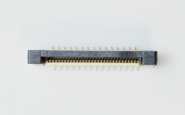 fpc/ffc0.5mm间距立贴带锁反脚接插件贴片连接器