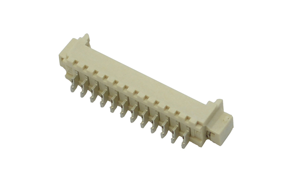 源头厂家MX1.25mm耐高温卧贴PCB插座头1.25间距2-20P线对板连接器,宏利