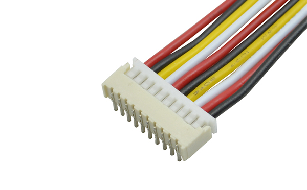 连接器接插件1.25MM-4AW弯针器连接端子插件后焊电子线束接插座,宏利