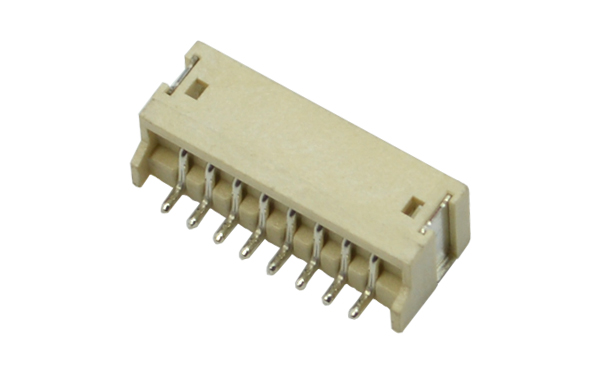 接插件 条形连接器1.5mmZH插座 卧式贴片-6P,宏利
