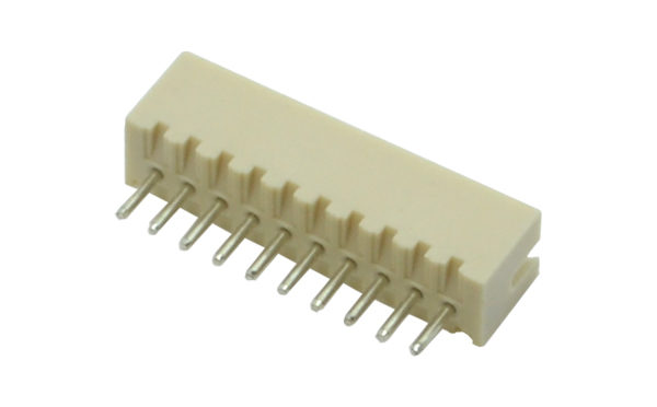 1.25mm间距MX直针高温插座耐针座接插件连接器直插式条形2-12Pin,宏利