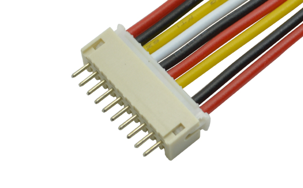 1.5MM间距连接器接插件ZH1.5-9P直插式针座直脚插座直针座,宏利