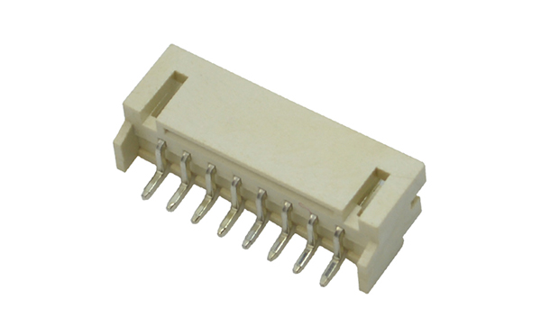 PH2.0mm间距卧贴SMT型卧式贴片插座连接器