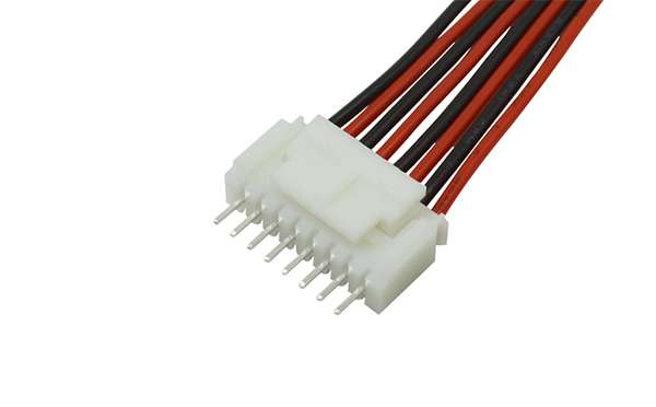 HY2.0mm间距直插带扣针座DIP立式插件连接器
