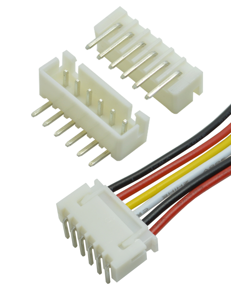 连接器XH2.54MM-5AW 弯针 连接端子插件 电子线 插座子,宏利