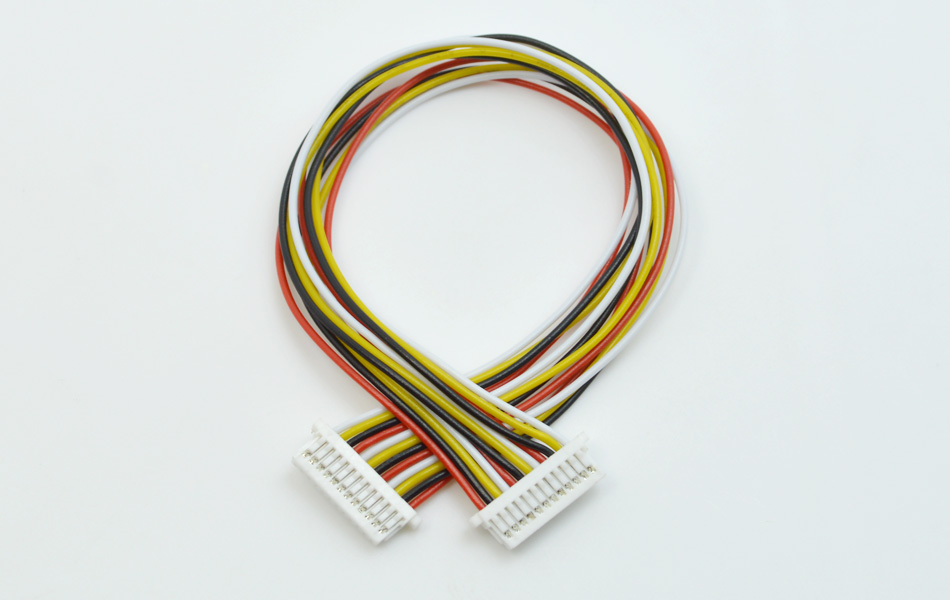 SH1.014p插头带线连接线插头电子线双头反向长150mm铜线环保可定,宏利