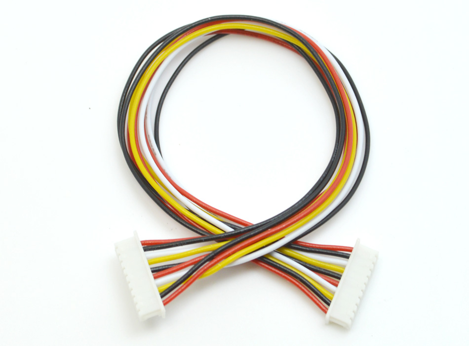 专业生产指纹锁电源线1.25mm间距端子线2P双头长150MM连接线,宏利