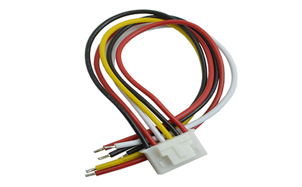 定制PCB板连接线XHB2.54mm-8P端子线单头带锁镀锡彩排线长150MM,宏利