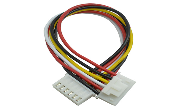 厂家订制PCB板端子线XHB2.5mm间距4P双头带扣连接器电子线长15CM,宏利
