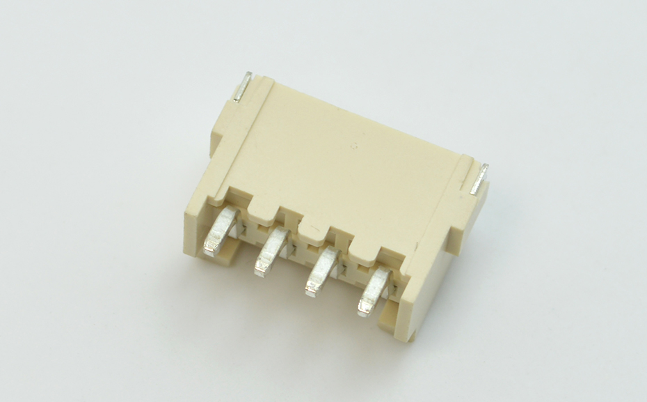 连接器 VH3.96间距卧式贴片 插座连接器2-6P 大电流 带扣插座,宏利