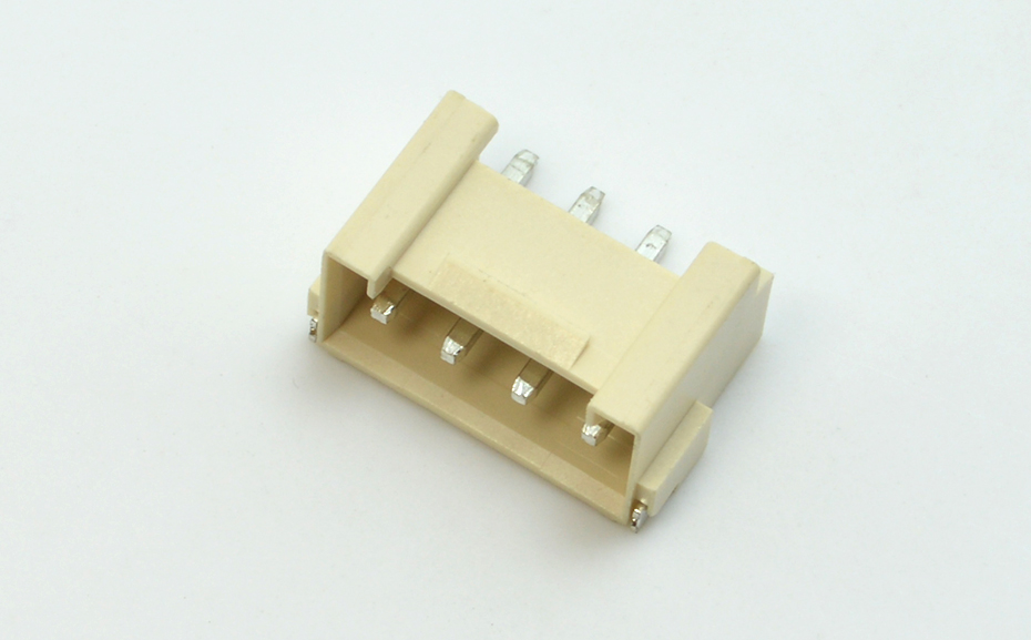 连接器 VH3.96间距卧式贴片 插座连接器2-6P 大电流 带扣插座,宏利