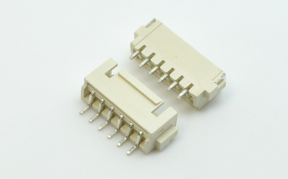 XHB2.5带扣连接器 卧贴接插件 2.5MM 12P带扣卧式贴片插座,宏利