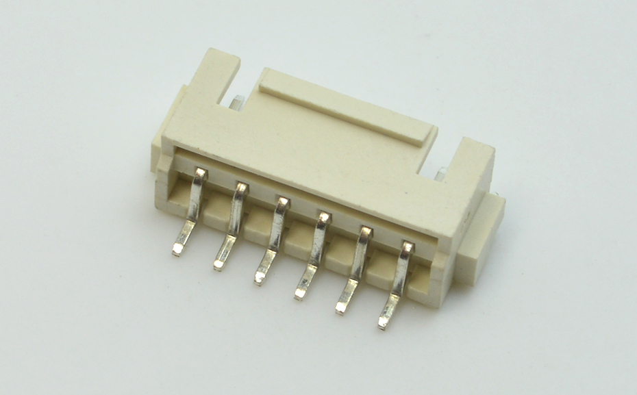 XH2.54 2-12P卧式贴片SMT型连接器卧式连接器环保耐高温插座 阻燃,宏利
