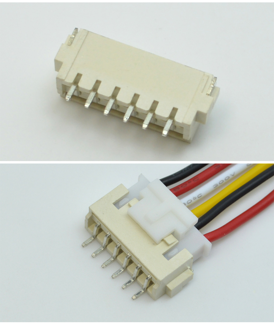XHB2.5MM间距 11PIN 卧式带锁贴片插座连接器,宏利